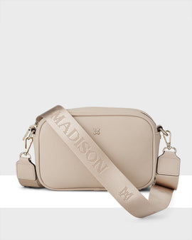 Monica Camera Crossbody Bag + Monogram Bag Strap - 0