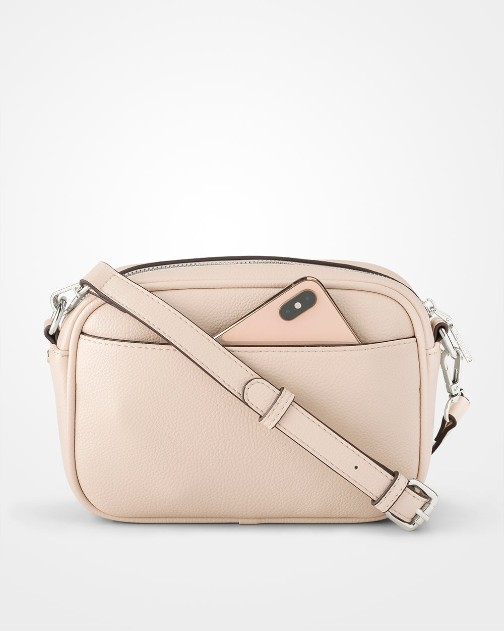 Monica Camera Crossbody Bag + Monogram Bag Strap