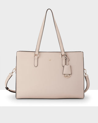 Sheree Laptop Tote Work Bag With Crossbody Strap