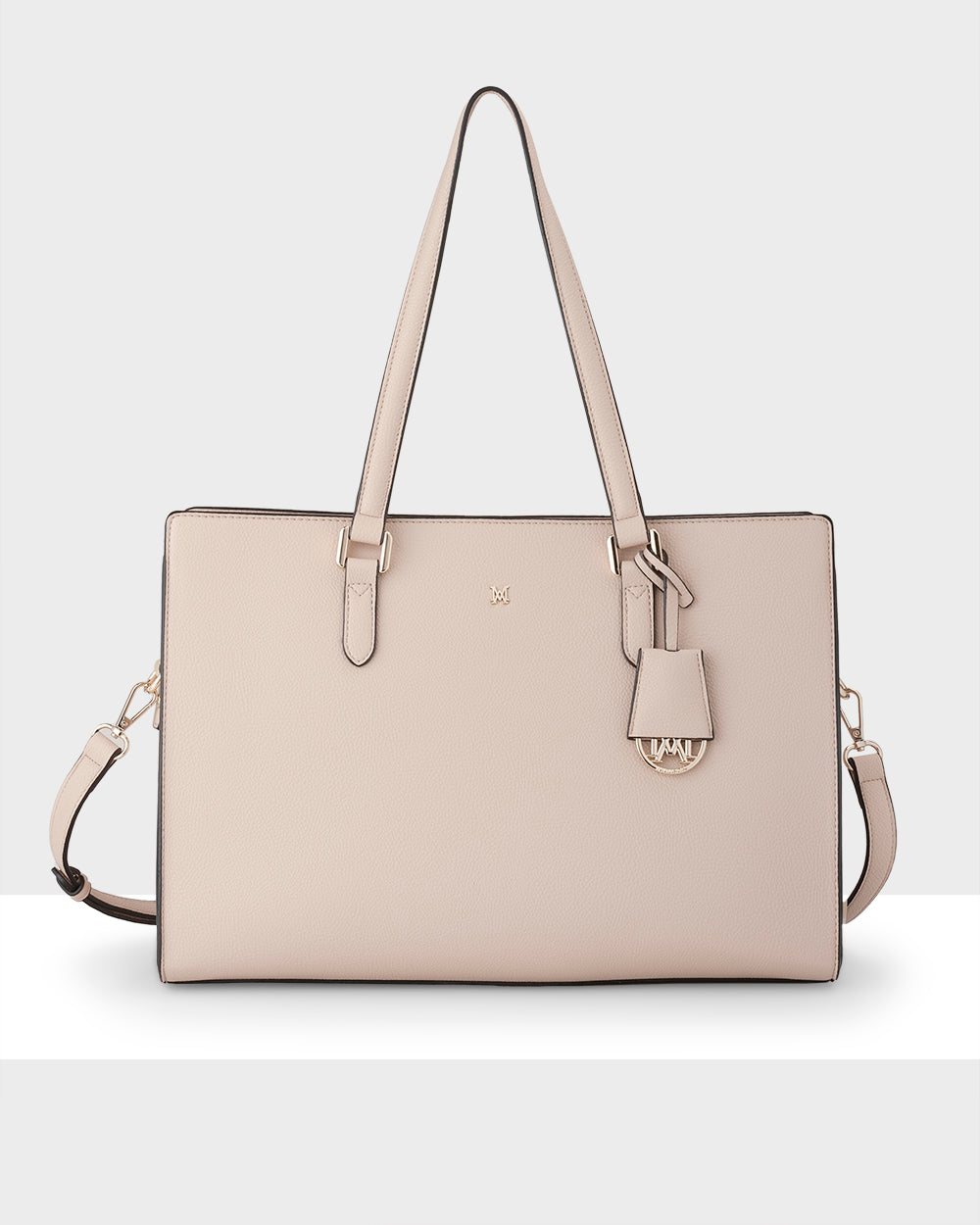 Sheree Laptop Tote Work Bag With Crossbody Strap