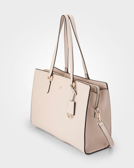 Sheree Laptop Tote Work Bag With Crossbody Strap - 0