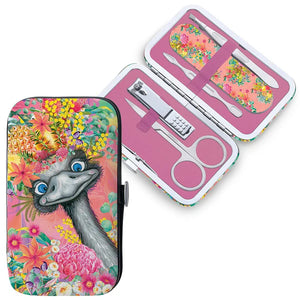 Lisa Pollock - 5pcs Manicure Travel Set - Happy Emu