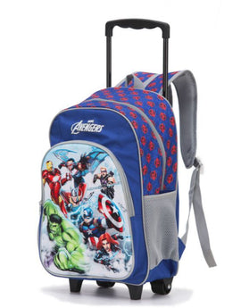 Avengers - MAR109 17in Backpack trolley - Blue