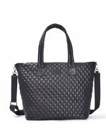 Tosca - MET980 Metro Quilted15in Laptop Work tote - Black