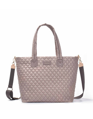 Tosca - MET980 Metro Quilted 15in Laptop Work Tote - Magnet