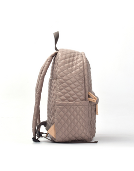 Tosca - MET981 Metro Fashion Quilted15in Laptop backpack - Magnet - 0