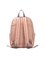 Tosca - MET981 Metro Fashion Quilted15in Laptop backpack - Mauve