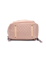 Tosca - MET981 Metro Fashion Quilted15in Laptop backpack - Mauve