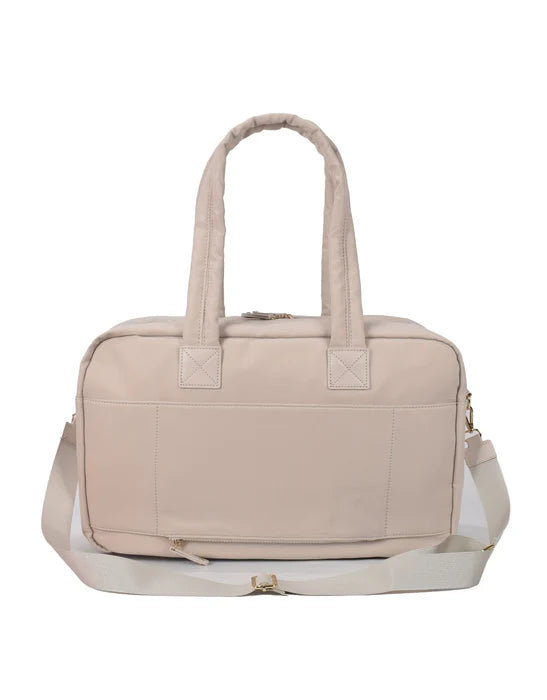 Tosca - MET982 Metro Nylon Spit tote - Stone