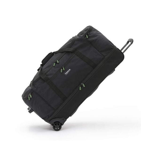 Tosca - TCA798TWJ-A 85cm Wheeled Split Compartment Duffle - Black/Grey/Lime