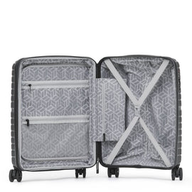 Tosca - TRON TCA812 21in Boxed Carry on Spinner suitcase - Black - 0