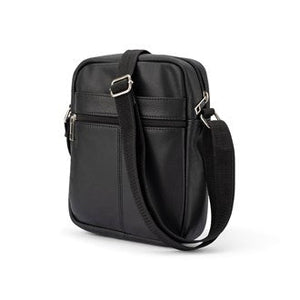 B. - MSG-31 Leather Side Bag - Black