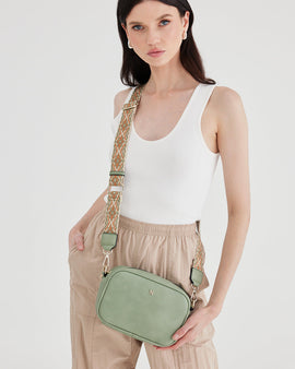 Monica Crossbody Bag & 3 Straps - One Bag 3 Ways - 0
