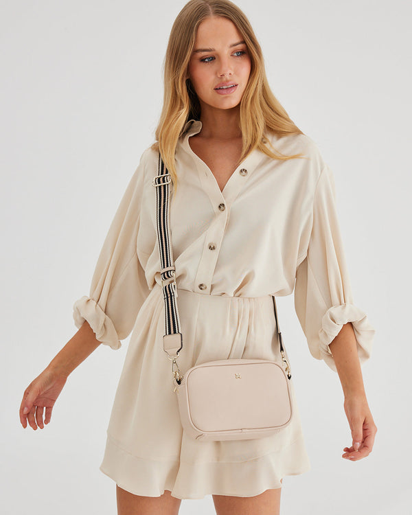Monica Crossbody Bag & 3 Straps - One Bag 3 Ways