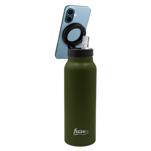 Fuse - Mag 750ML Bottle W Phone Stand - Khaki