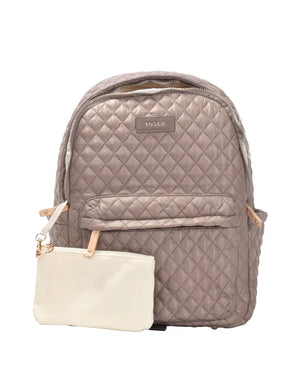 Tosca - MET981 Metro Fashion Quilted15in Laptop Backpack - Magnet