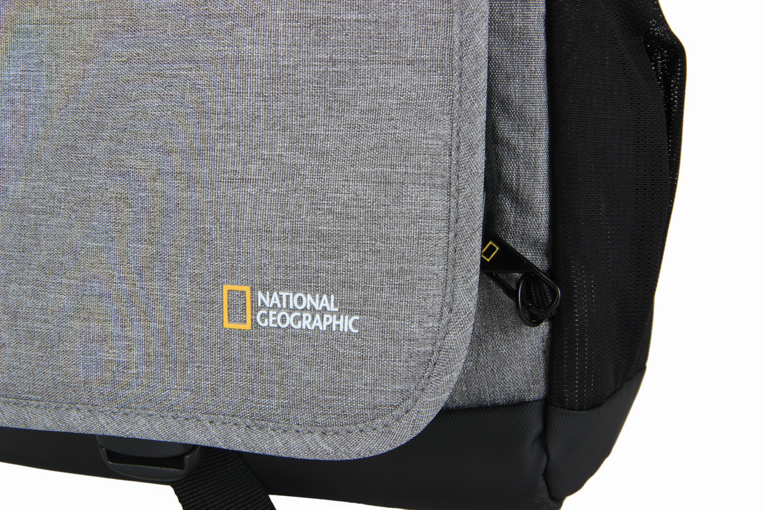 National Geographic - Ng-L Eco Anti-Theft Travel Shoulder Bag - Grey