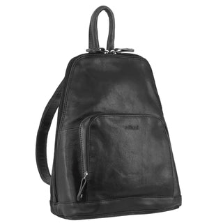 Milleni - NL10767 Leather Backpack - Black