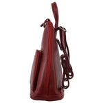 Milleni - NL10767 Leather Backpack - Red