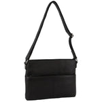 Milleni - NL3735 Ladies Leather crossbody - Black