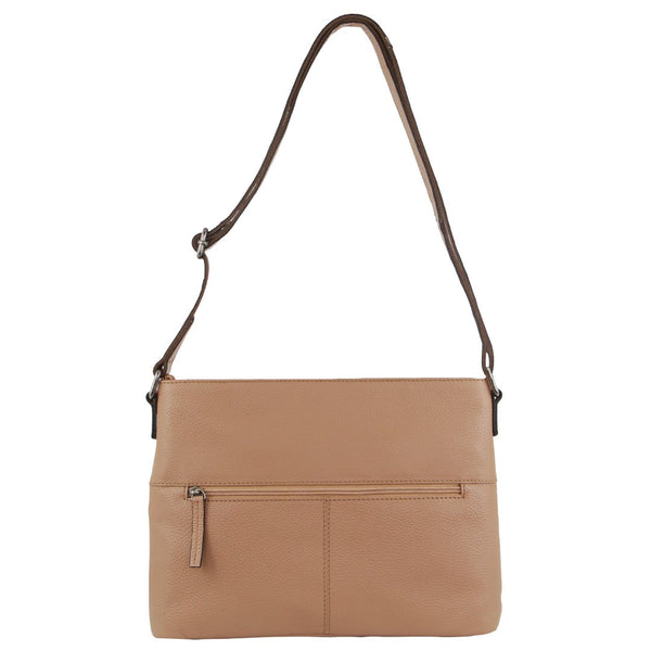 Milleni - NL3735 Ladies Leather Crossbody - Burro
