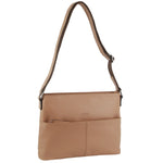 Milleni - NL3735 Ladies Leather crossbody - Burro