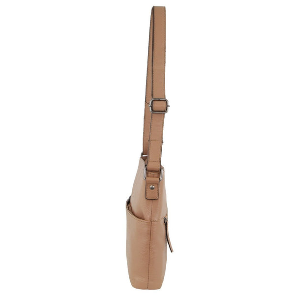 Milleni - NL3735 Ladies Leather Crossbody - Burro