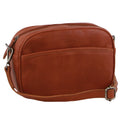 Milleni - NL3737 Ladies Leather camera bag - Cognac