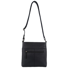 Milleni - NL3739 Ladies Leather N/S crossbody - Navy - 0