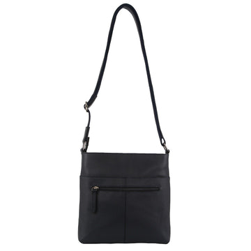 Milleni - NL3739 Ladies Leather N/S crossbody - Navy - 0