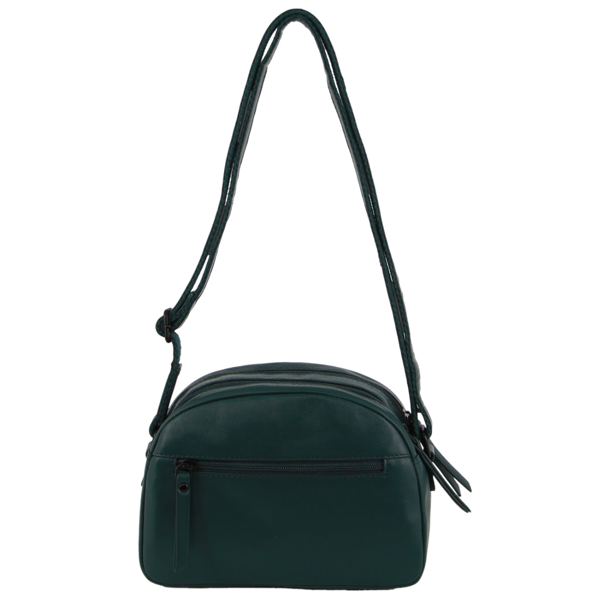 Milleni - NL3869 Small rounded leather sidebag - Zircon-3