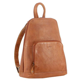 Milleni - NL10767 Leather Backpack - Cognac