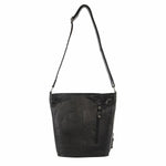 Milleni - NL9801 Leather Cross-Body - Black