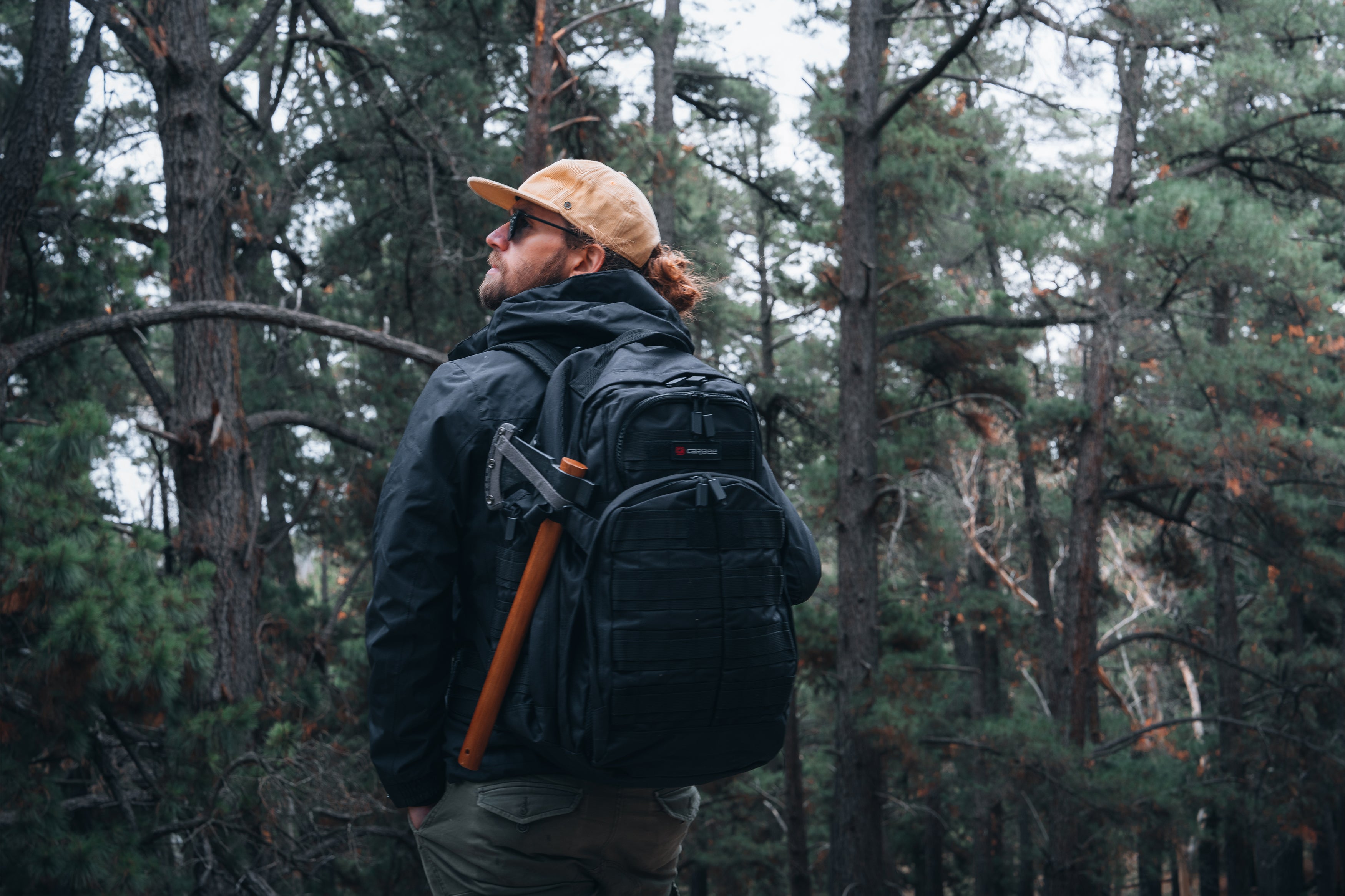 Caribee Ops 50L Backpack - Black