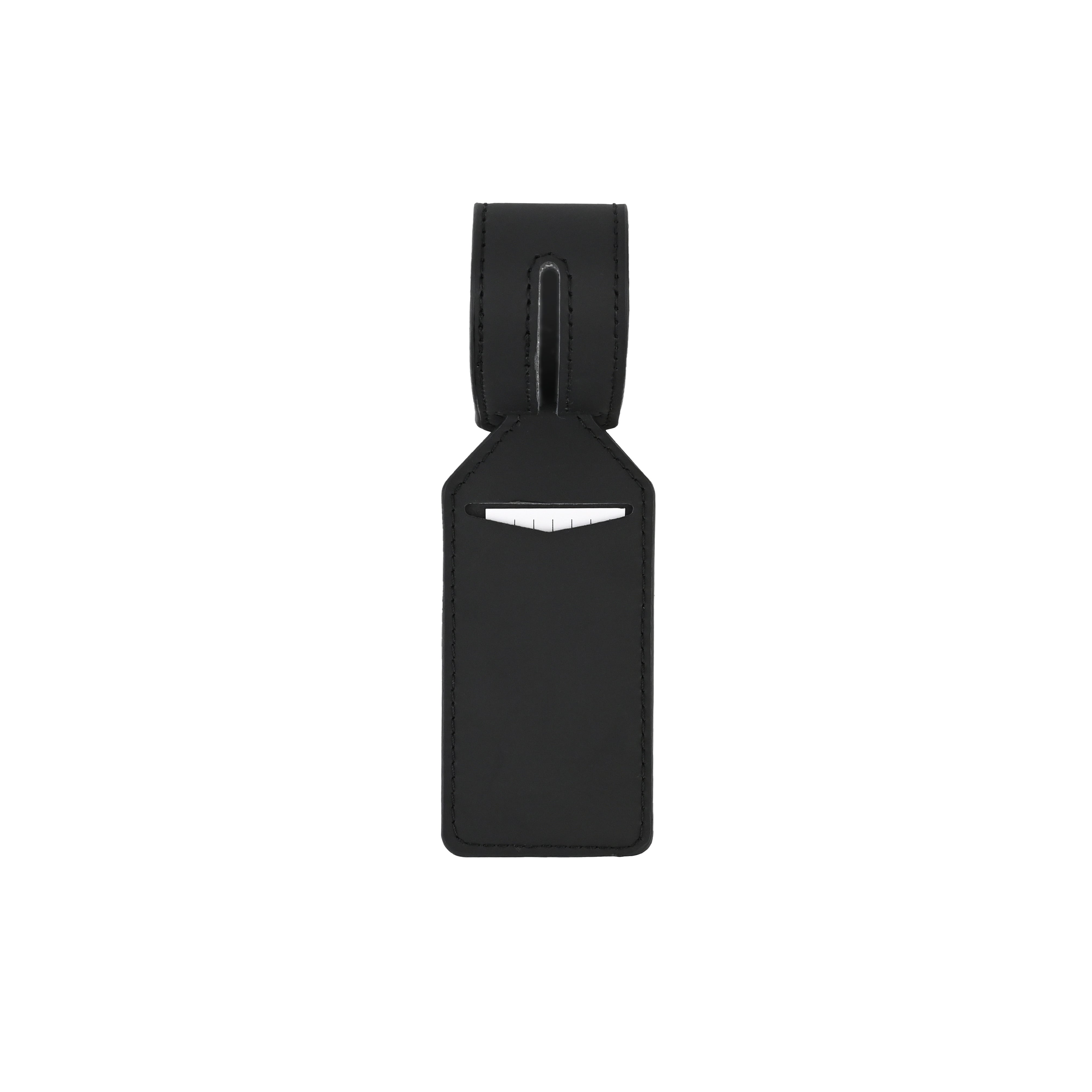 Paklite - PA222 2 piece ID Luggage Tags Set - Black - 0