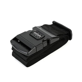 Paklite - PA223 Combo Lock Luggage Strap - Black - 0