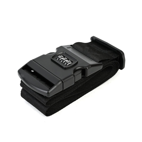Paklite - PA223 Combo Lock Luggage Strap - Black