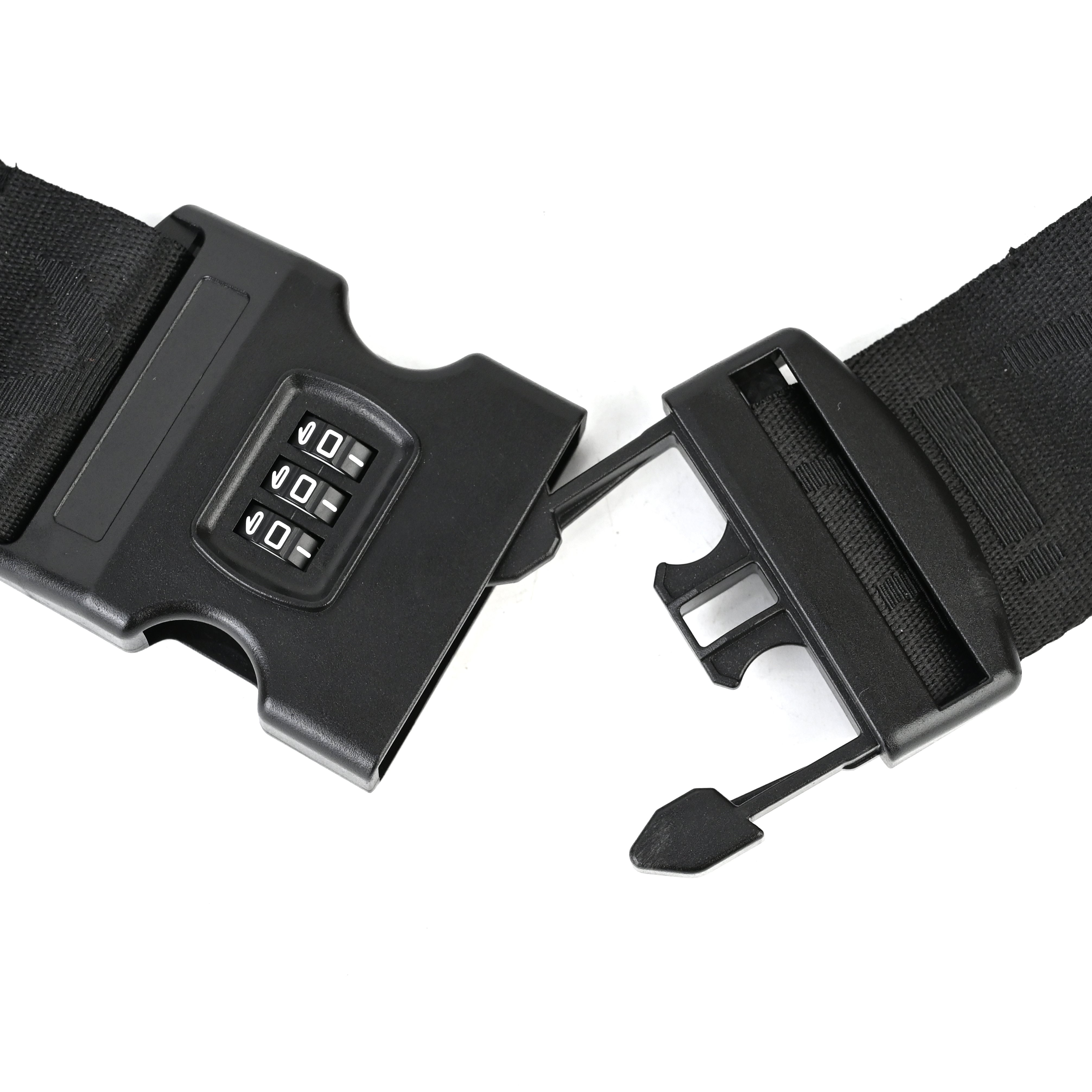 Paklite - PA223 Combo Lock Luggage Strap - Black