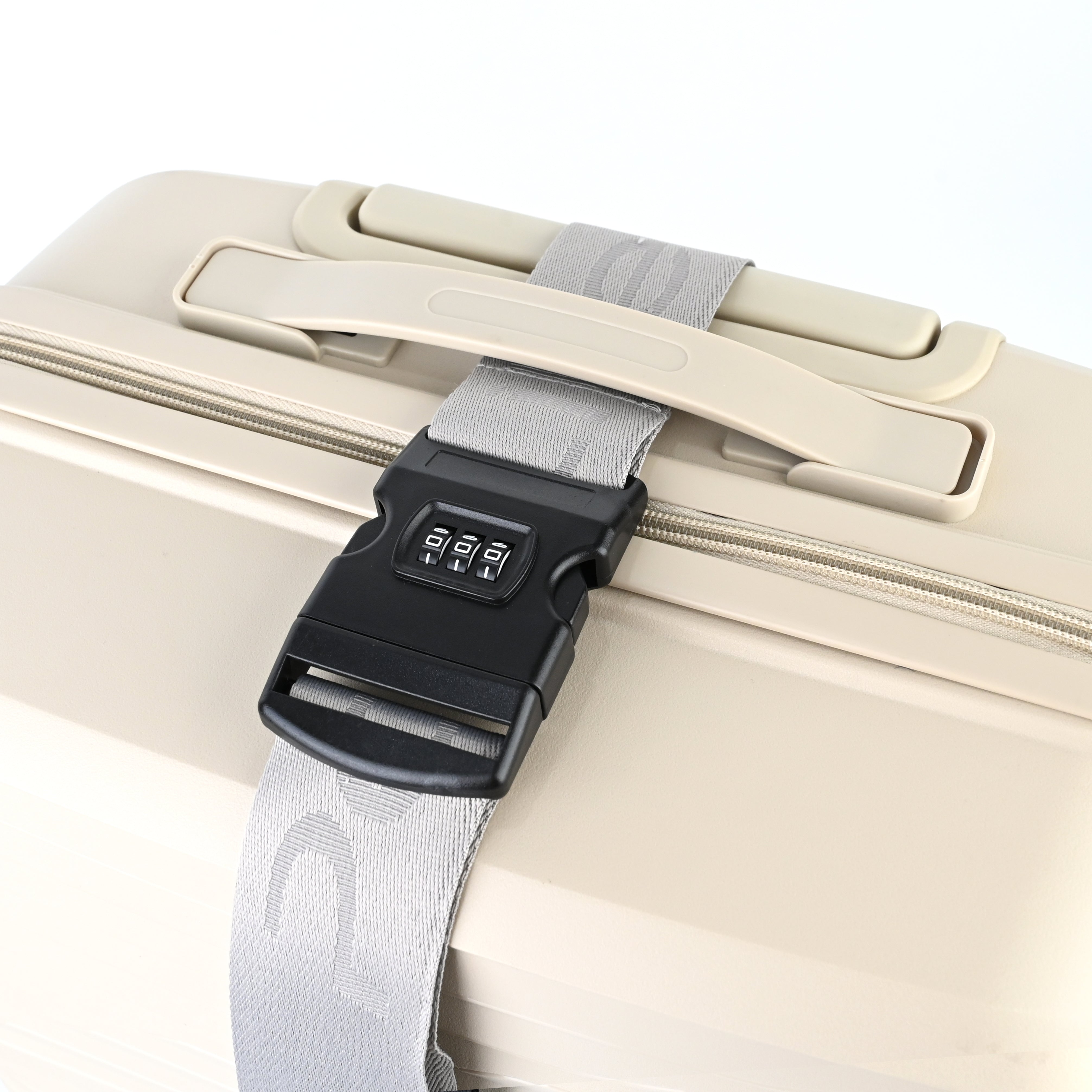 Paklite - PA223 Combo Lock Luggage Strap - Grey