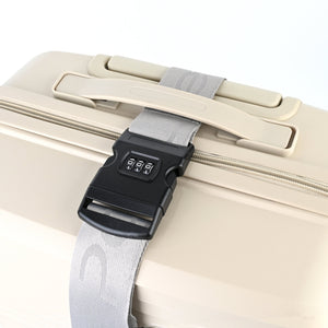 Paklite - PA223 Combo Lock Luggage Strap - Grey