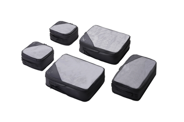 Paklite - PA225 5 piece Compression Packing Cube Set - Black