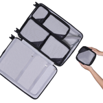 Paklite - PA225 5 piece Compression Packing Cube Set - Black