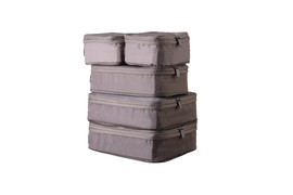 Paklite - PA225 5 piece Compression Packing Cube Set - Clay - 0
