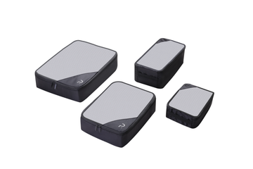 Paklite - PA229 4 piece Packing Cube Set - Black