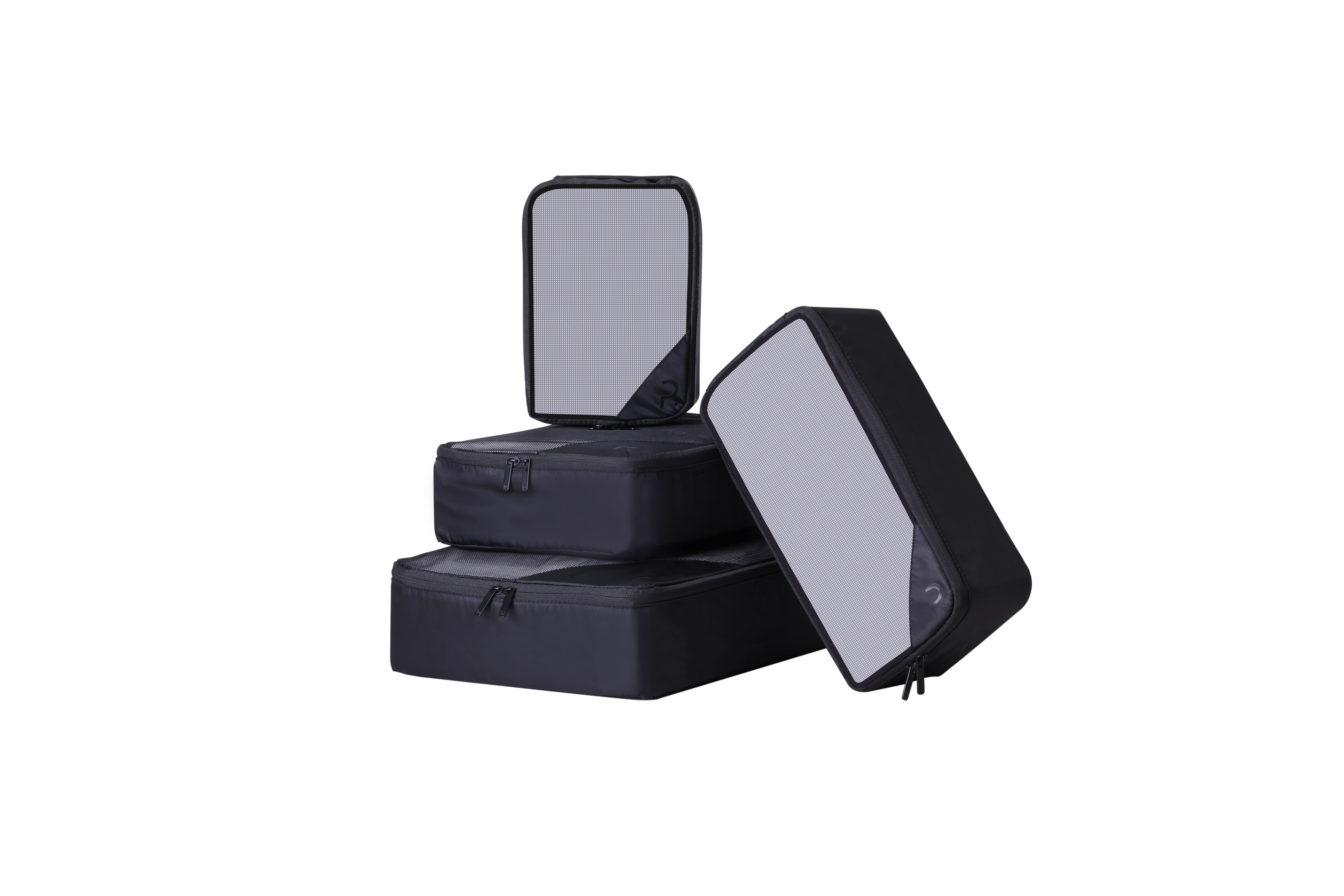 Paklite - PA229 4 piece Packing Cube Set - Black