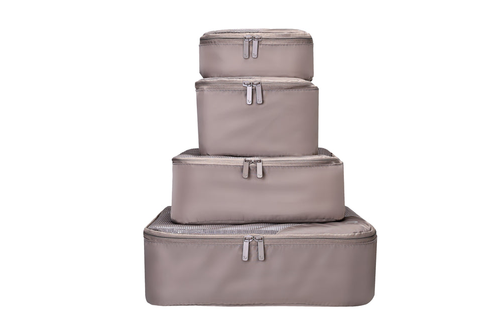 Paklite - PA229 4 Piece Packing Cube Set - Clay