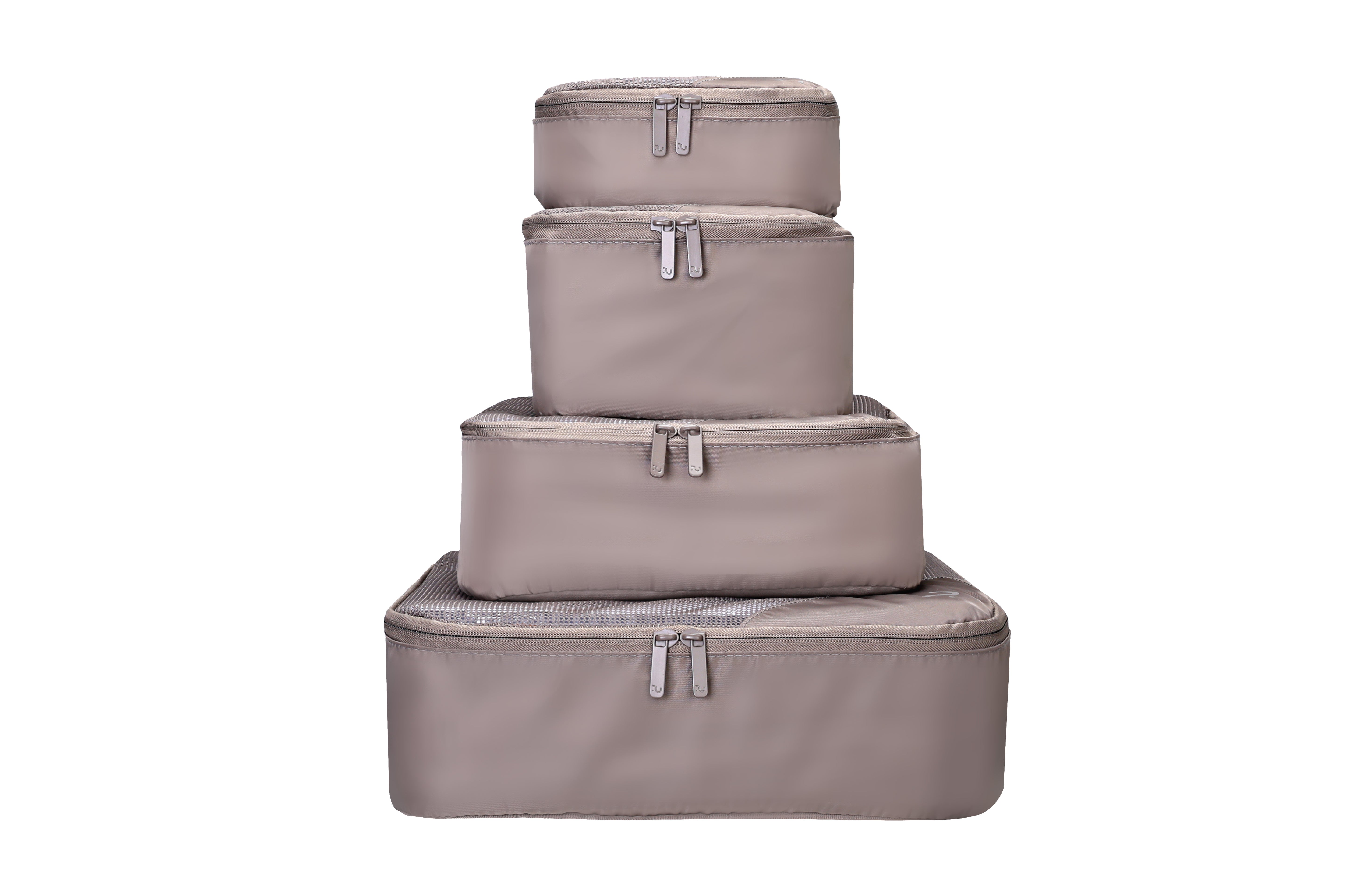 Paklite - PA229 4 piece Packing Cube Set - Clay - 0