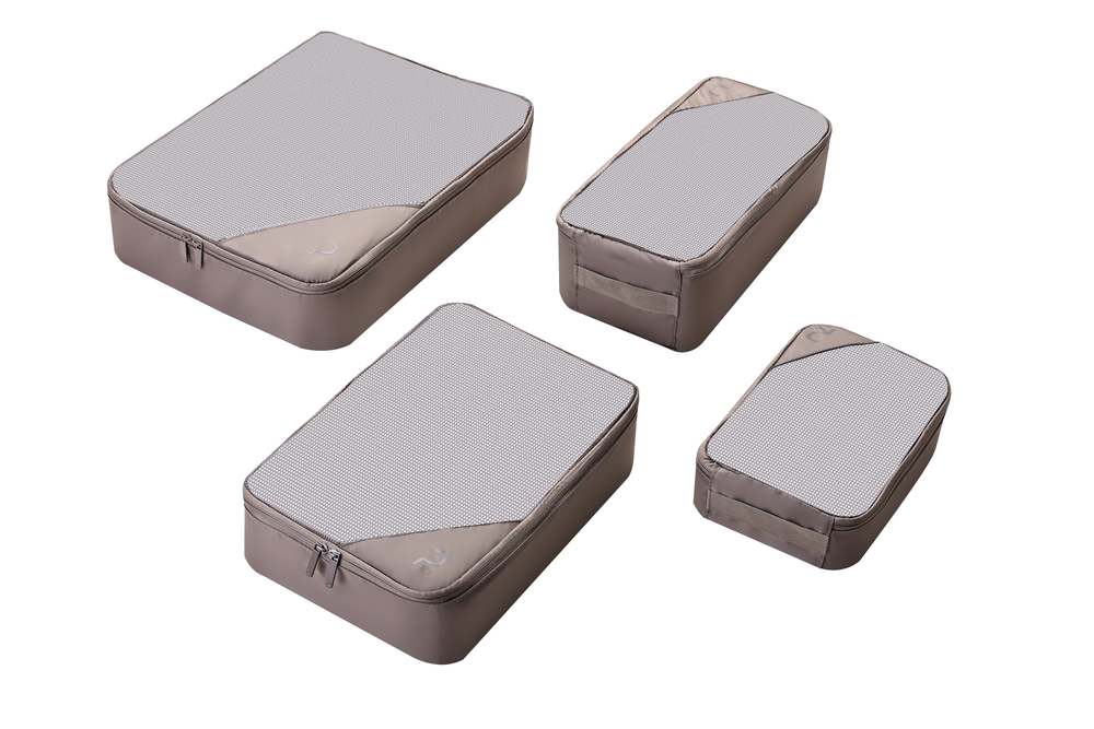 Paklite - PA229 4 Piece Packing Cube Set - Clay
