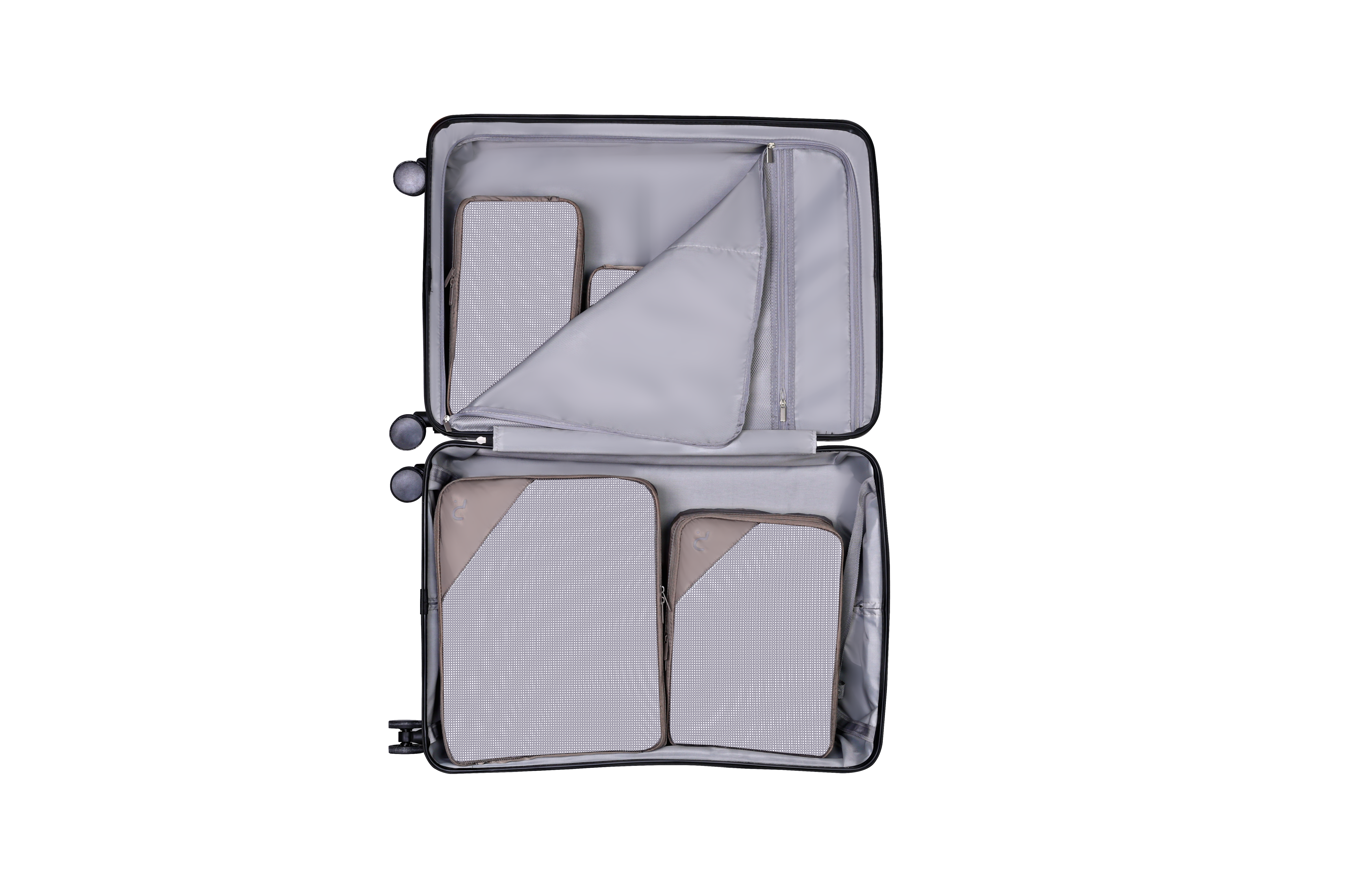 Paklite - PA229 4 piece Packing Cube Set - Clay