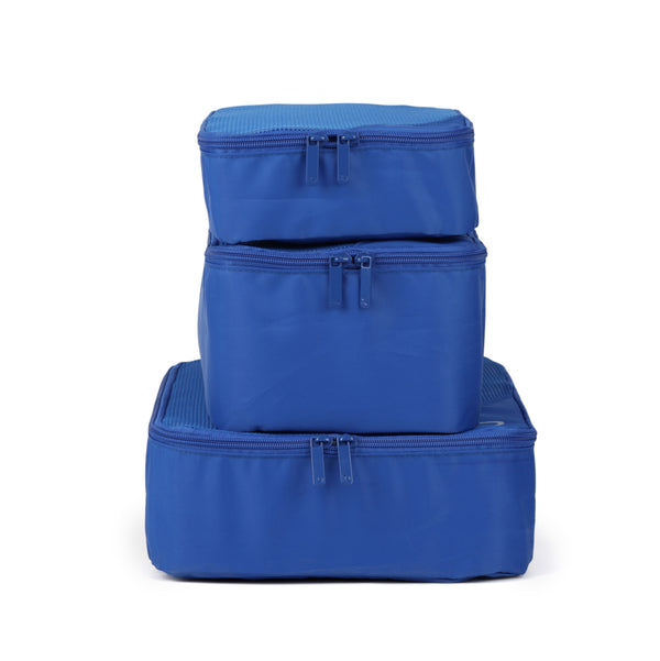 Paklite - PA235 Set 3 Packing Cubes L-M-S - Blue